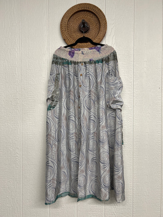 Rasgulla Sari Butterfly Cargo Skirt 0126 051