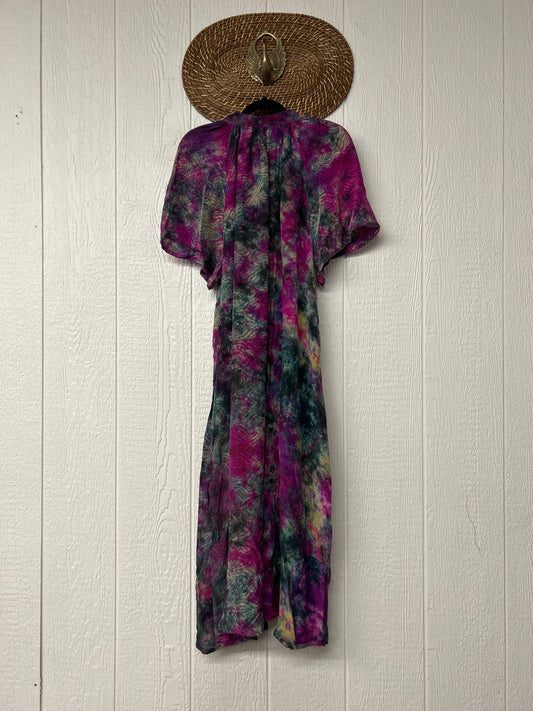 Crepe Sari Summer Woodstock Duster 0626 213