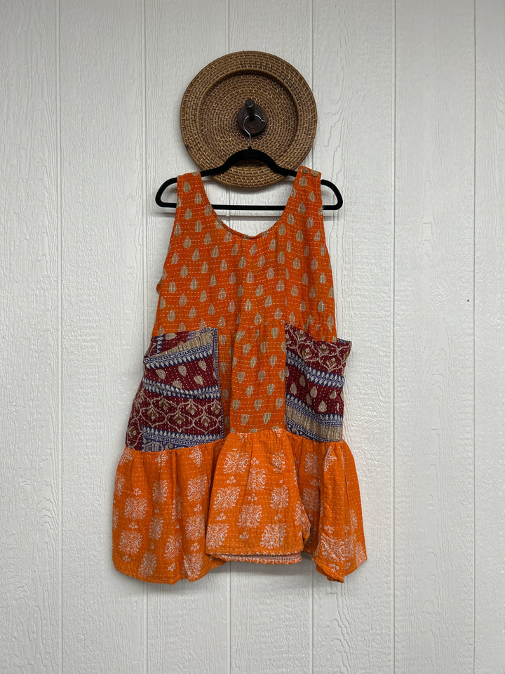 Kantha Meadow Mini Dress 0425 149