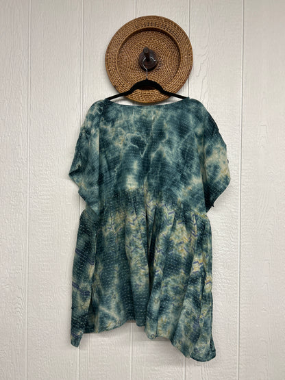 Pareo Kantha Daydreamer Button Down Mini  0526 032