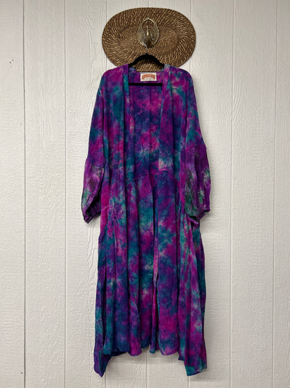 Crepe Sari Evermore Kimono 1026 254
