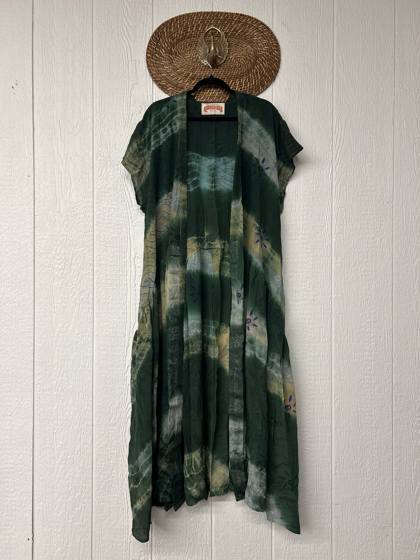Crepe Sari Summer Evermore Kimono 0726 013