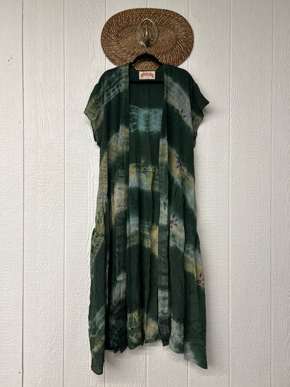 Crepe Sari Summer Evermore Kimono 0726 013