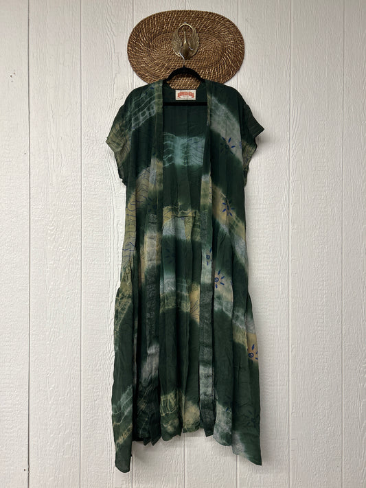 Crepe Sari Summer Evermore Kimono 0726 013