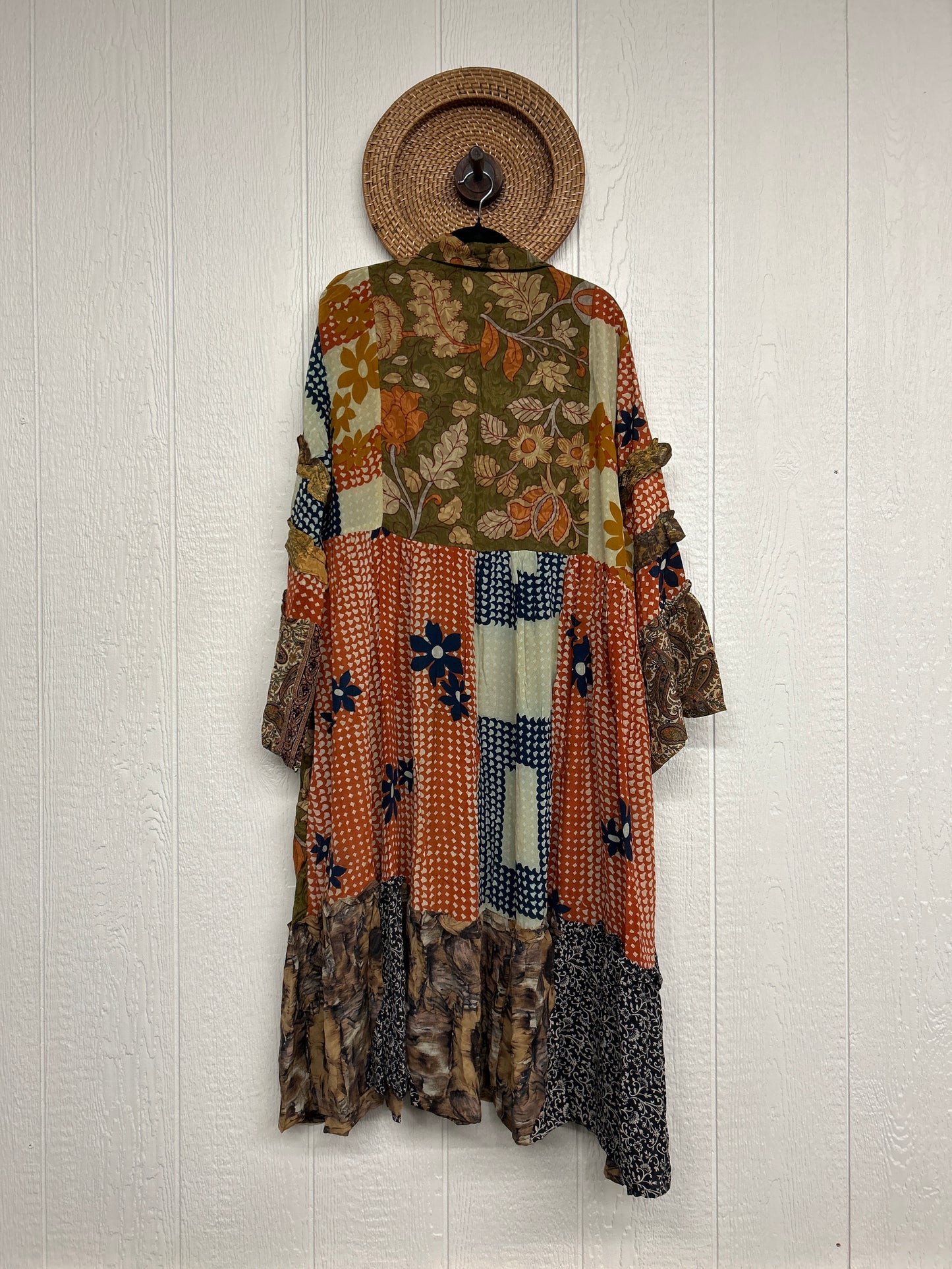 Crepe Sari Rhiannon Duster Dress 0226 230