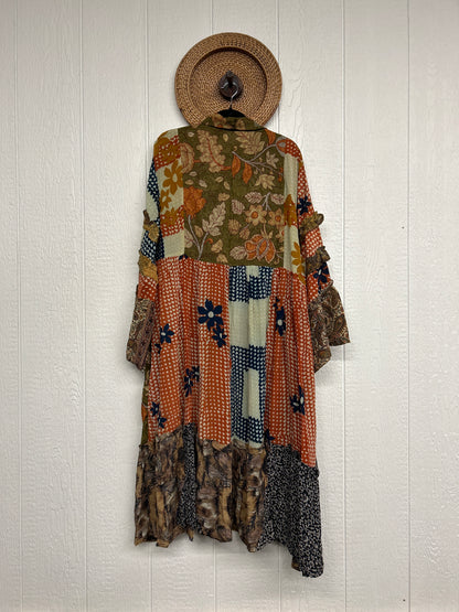 Crepe Sari Rhiannon Duster Dress 0226 230