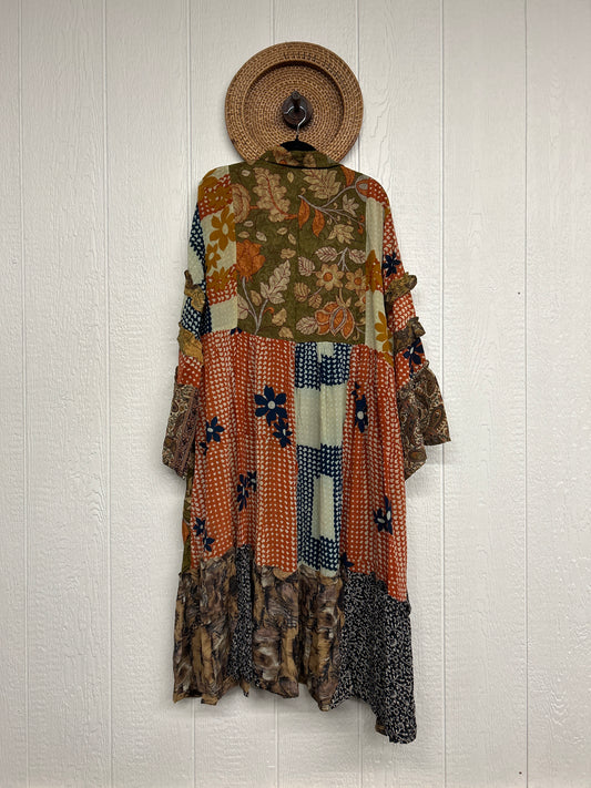 Crepe Sari Rhiannon Duster Dress 0226 230