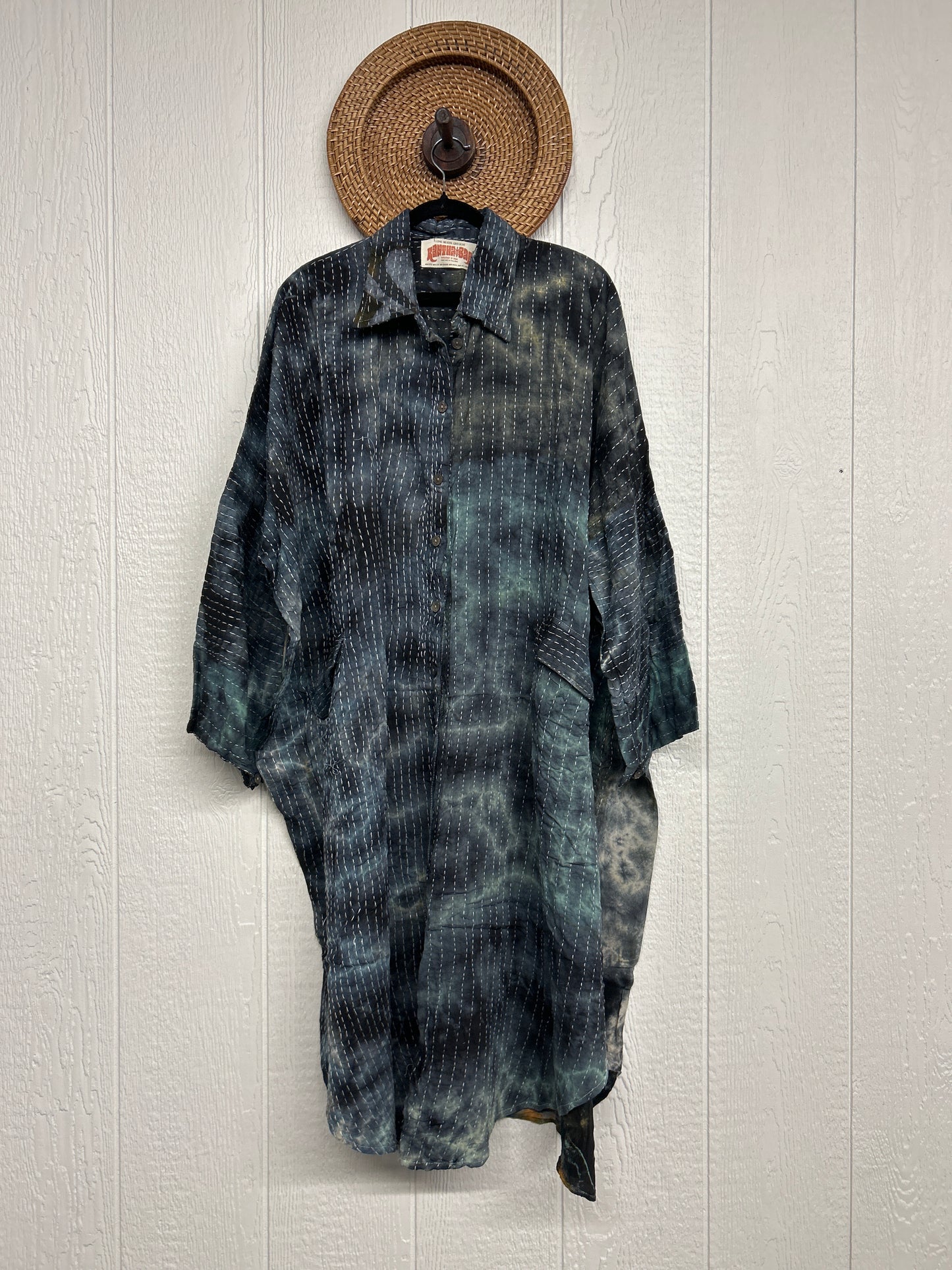Pareo Kantha Free To Be Longsleeve Maxi 0526 021