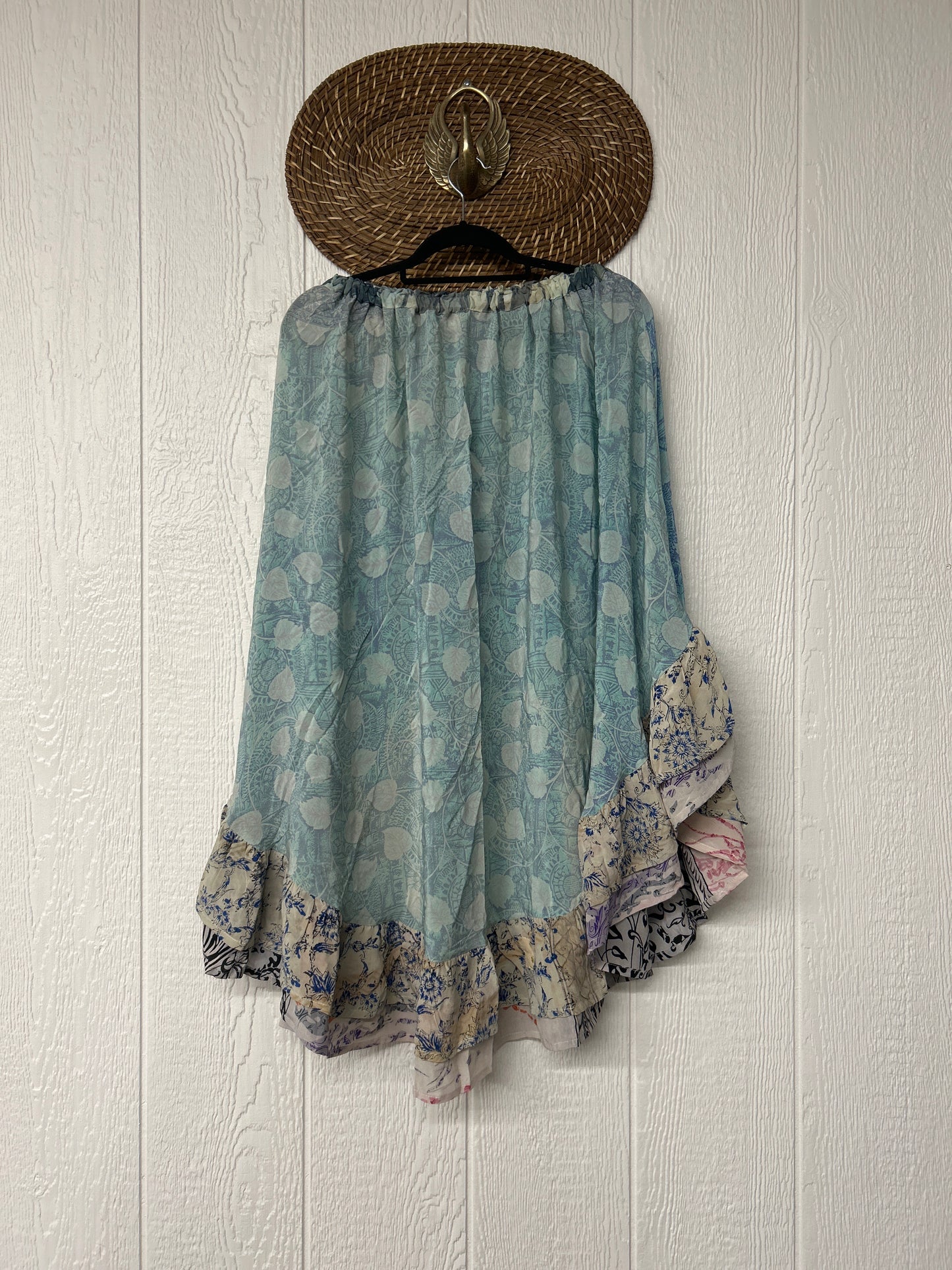 Crepe Wild Rose Skirt 1025 202