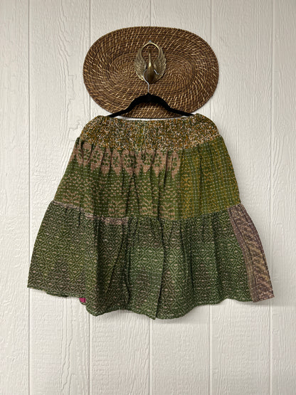 Pareo Kantha Meadow Skirt 0826 227