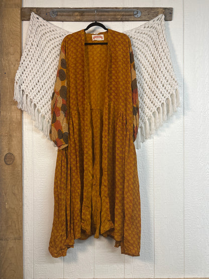 Crepe Sari Evermore Kimono 0326 072