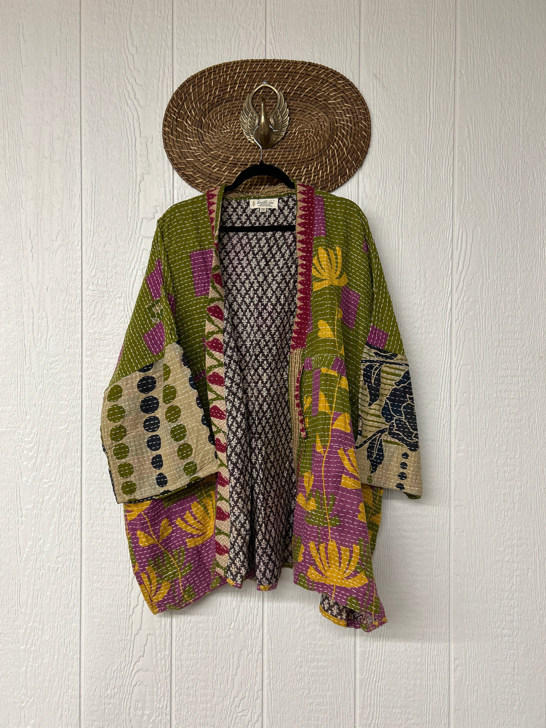 Kantha Shortie Kimono 0325 084