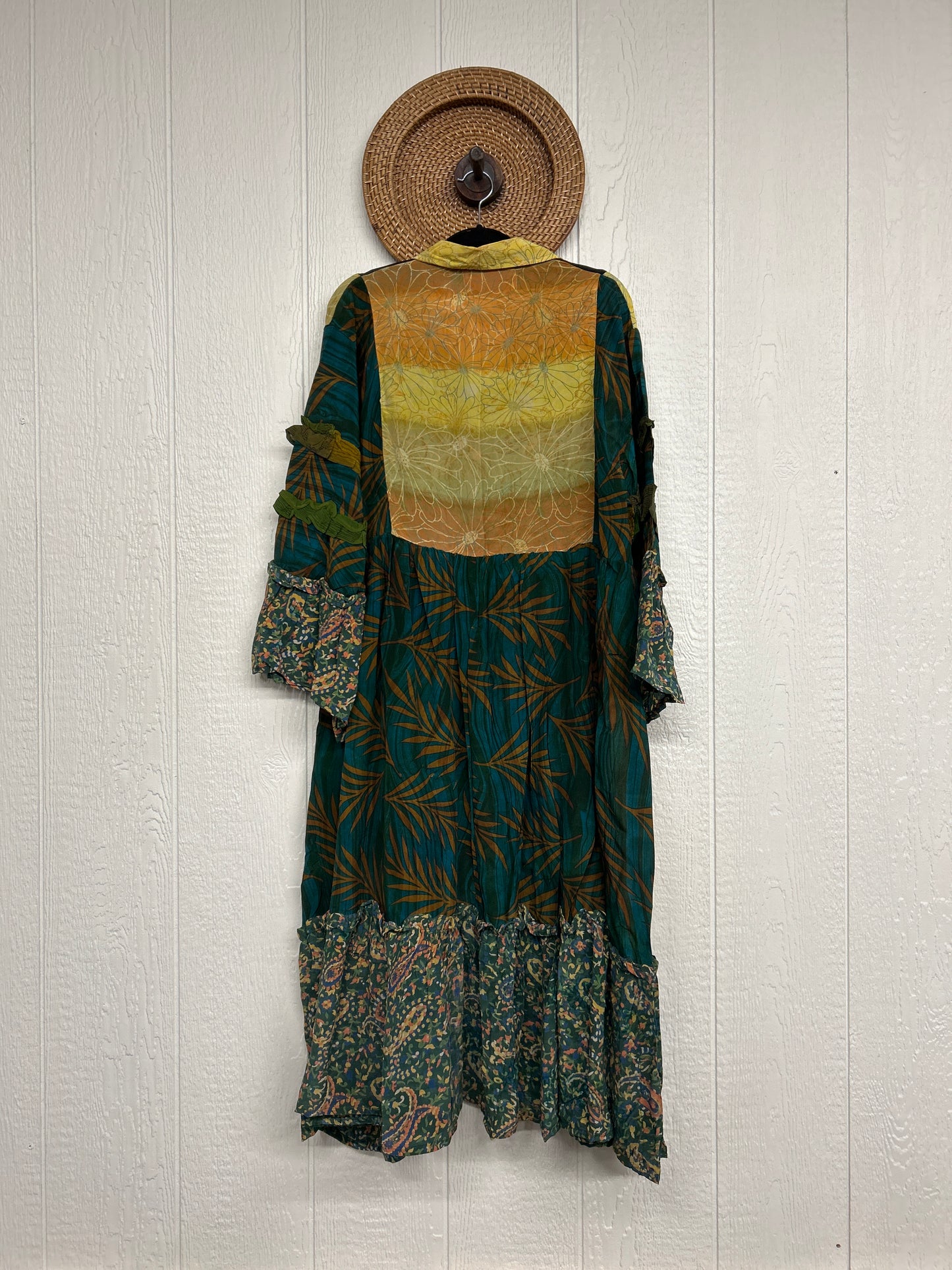 Crepe Sari Rhiannon Duster Dress 0226 195