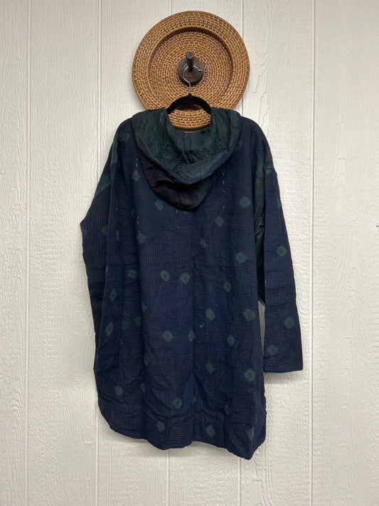 Aura Edit Fine Kantha Under The Stars Hoodie 1026 002