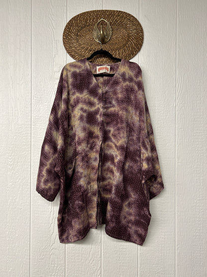 Pareo Kantha Gaia Split Tunic 0526 038