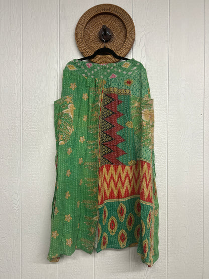 Pareo Kantha Butterfly Cargo Skirt 0426 172