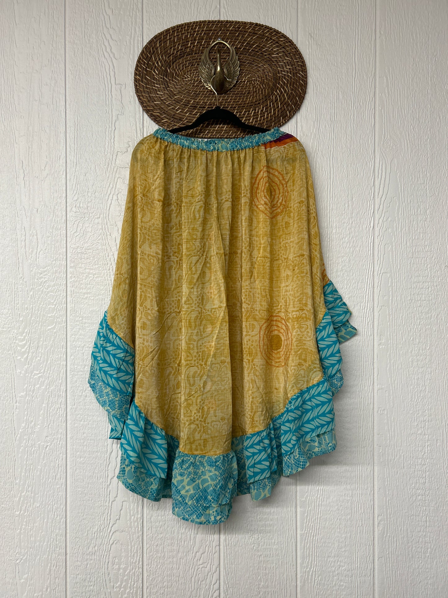 Crepe Wild Rose Skirt 1025 131