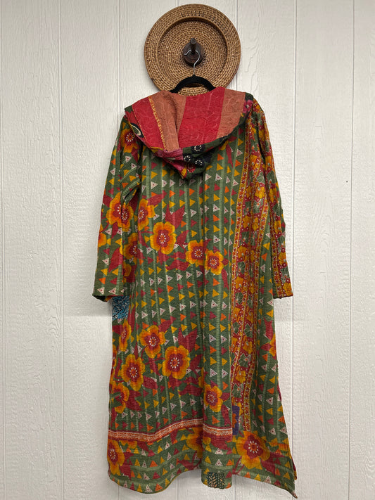 Fine Kantha Rising Sun Coat 1125 164