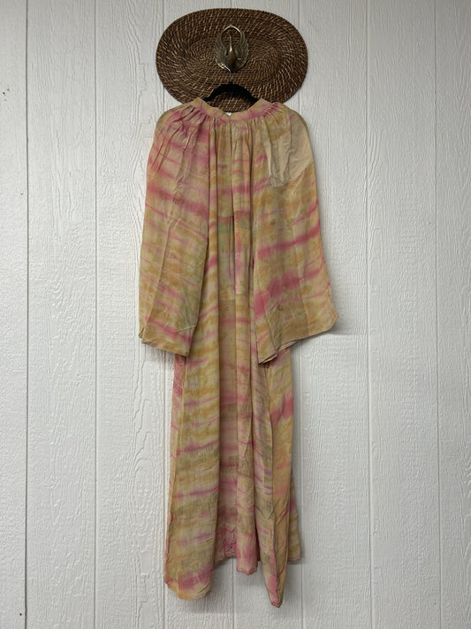 Crepe Sari Woodstock Duster Dress 0226 078