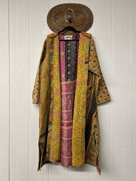 Fine Kantha Rising Sun Coat 1026 067