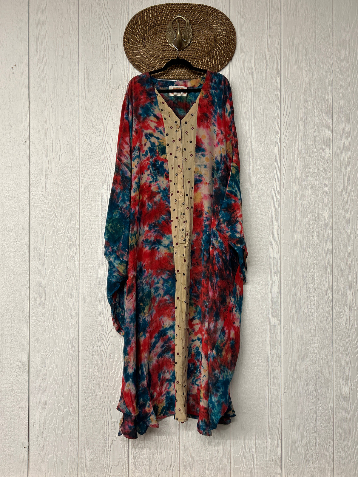 Crepe Sari Bowie Muu Dress 0826 182