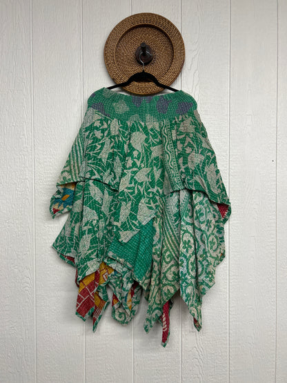Pareo Kantha Pixie Skirt 0426 074