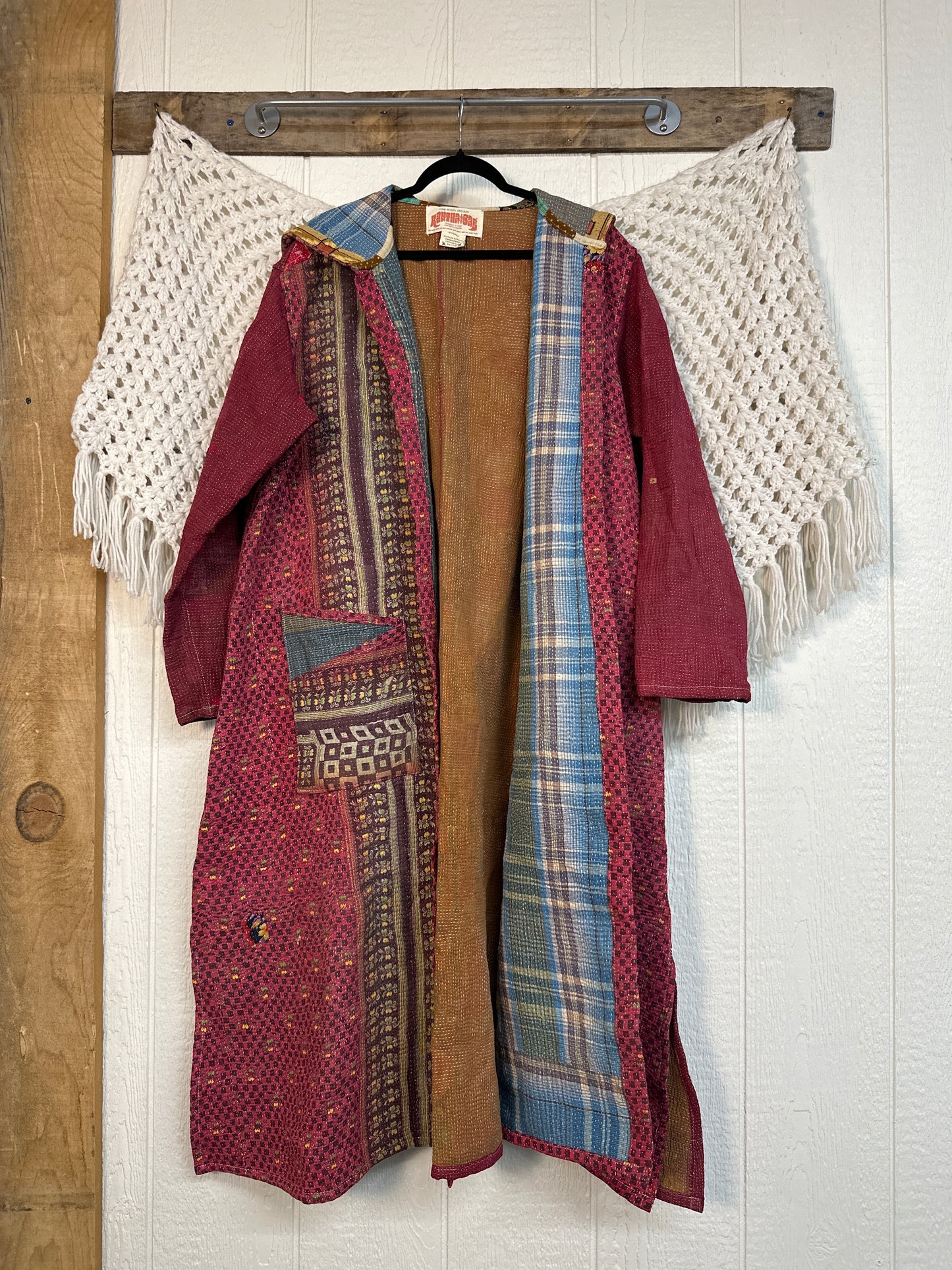 Fine Kantha Rising Sun Coat 1125 255