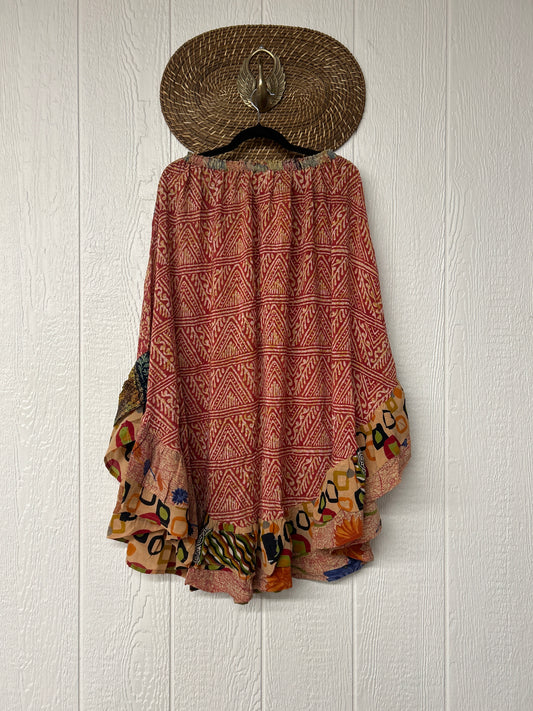 Crepe Wild Rose Skirt 1025 147