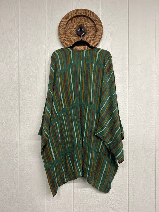 Crepe Sari Gaia Split Tunic 0226 008
