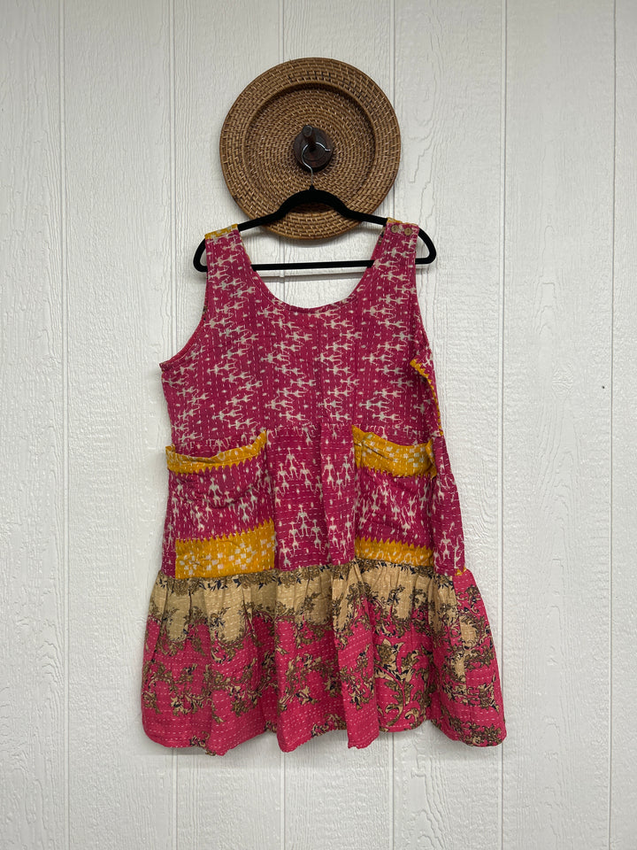 Kantha Meadow Mini Dress 0625 136