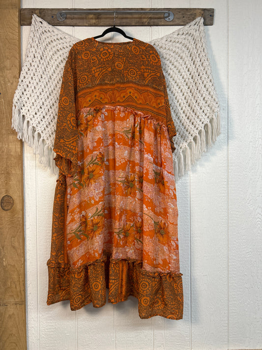 Rasgulla Sari Rhiannon Kimono 0826 014