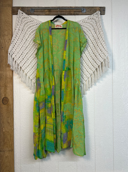 Crepe Sari Summer Evermore Kimono 0726 257
