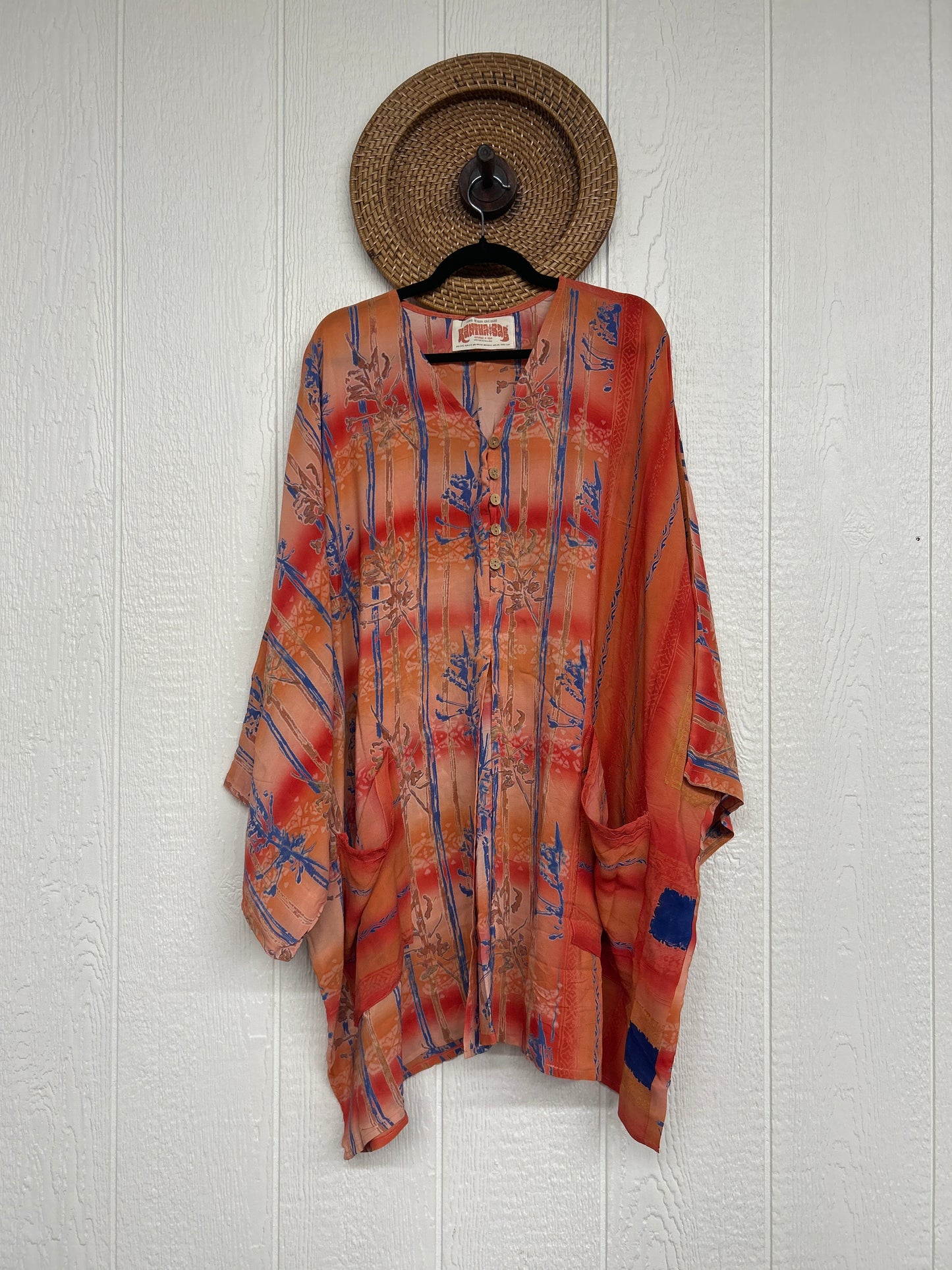 Crepe Sari Gaia Split Tunic 0226 184