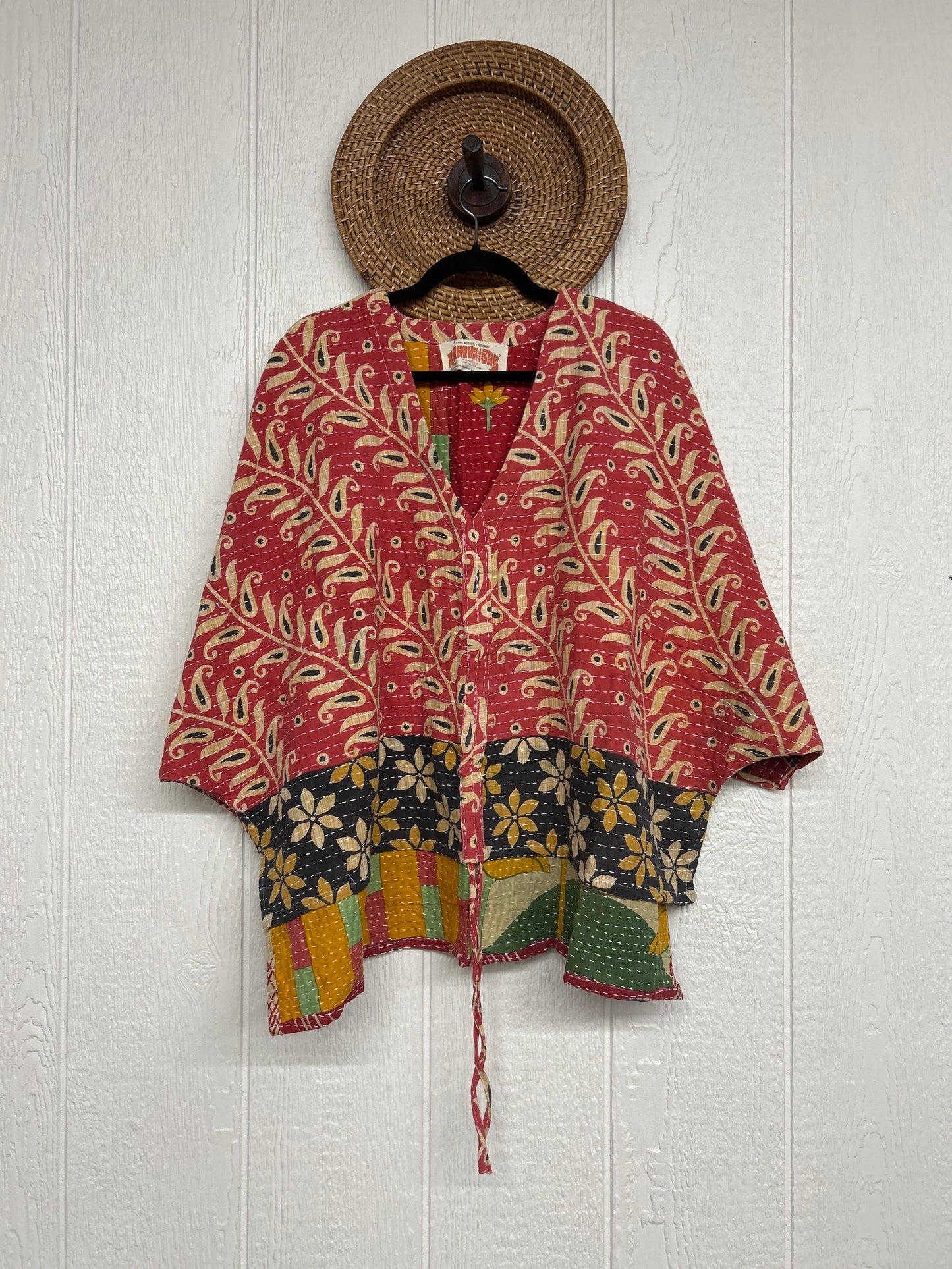 Pareo Kantha Hi-Lo Butterfly Top 0626 143