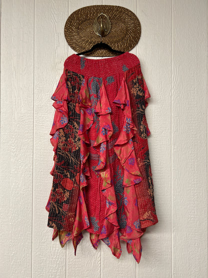 Pareo Kantha Willow Maxi Skirt 0826 259