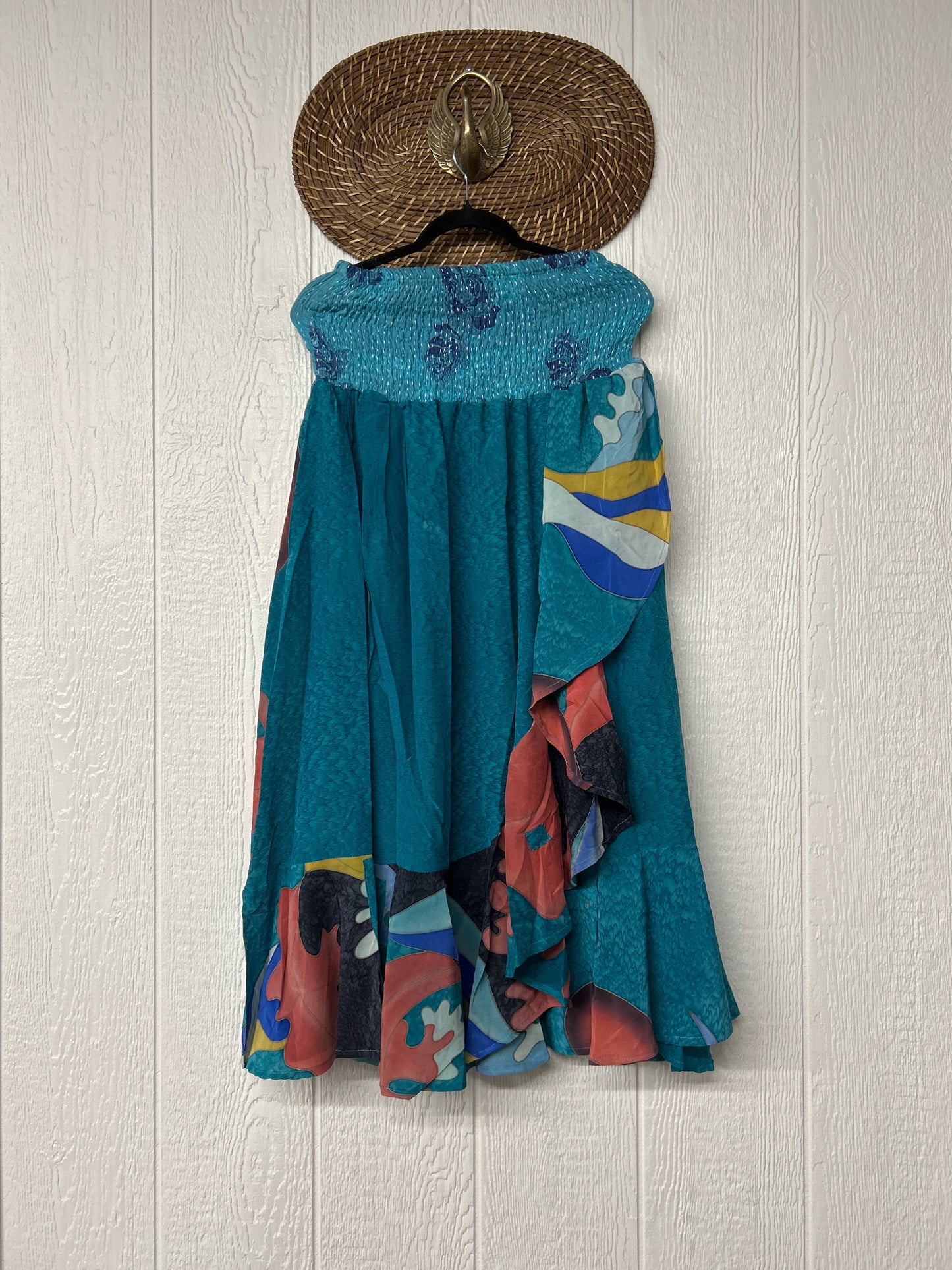 Crepe Sari Inner Peace Wrap Skirt 0626 219