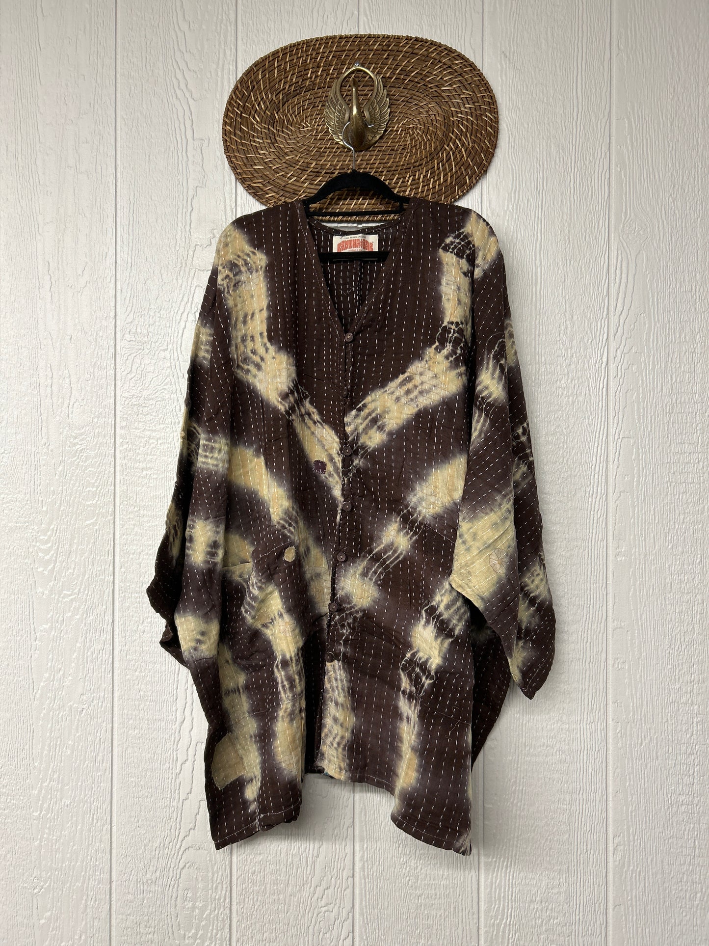Pareo Kantha Gaia Button-Down Kimono 0526 014