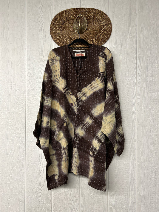 Pareo Kantha Gaia Button-Down Kimono 0526 014
