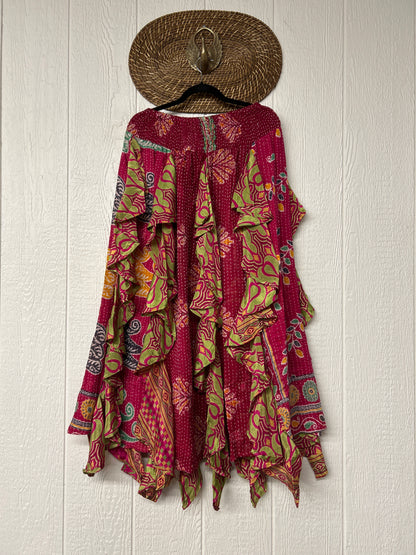 Pareo Kantha Willow Maxi Skirt 0826 266
