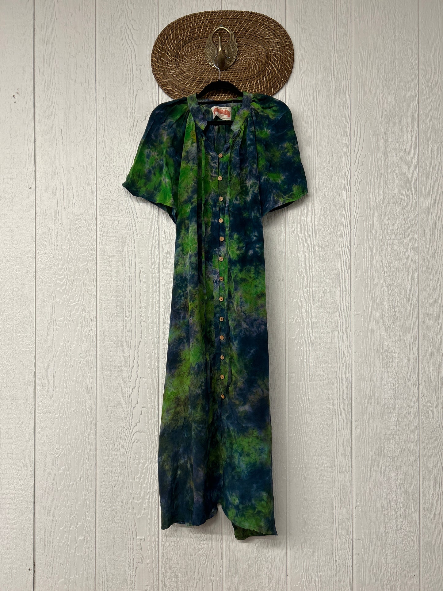 Crepe Sari Summer Woodstock Duster 0626 169