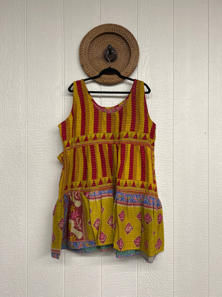 Kantha Meadow Mini Dress 0425 267
