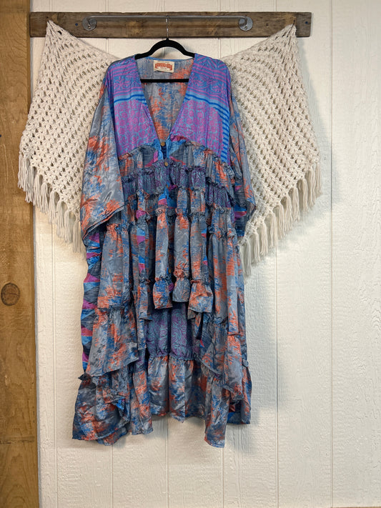 Rasgulla Sari Rhiannon Kimono 0826 074