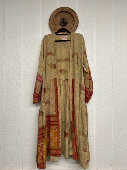Crepe Sari Evermore Kimono 1026 018