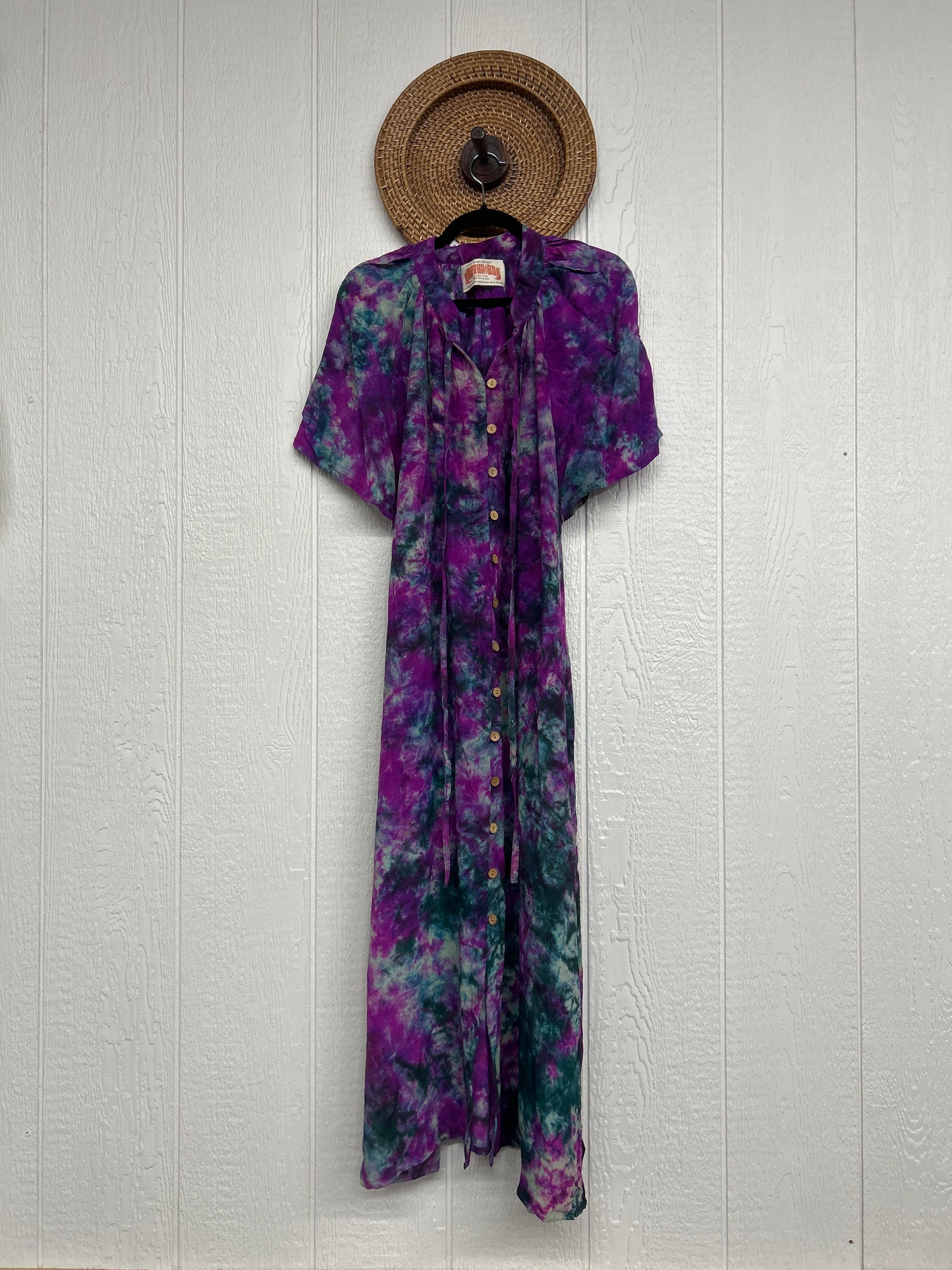 Crepe Sari Summer Woodstock Duster 0626 100