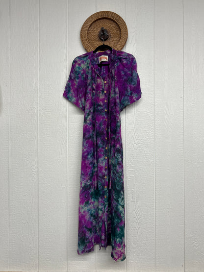 Crepe Sari Summer Woodstock Duster 0626 100