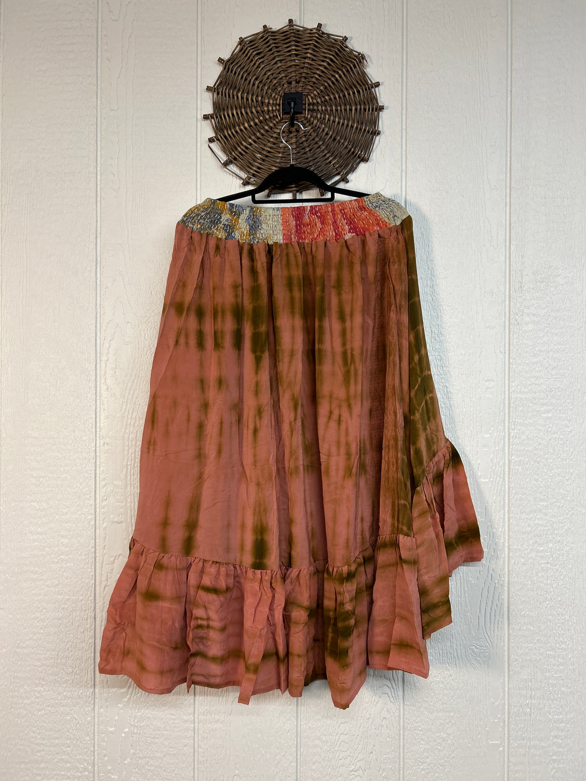 Crepe Sari Dahlia Skirt 1026 215