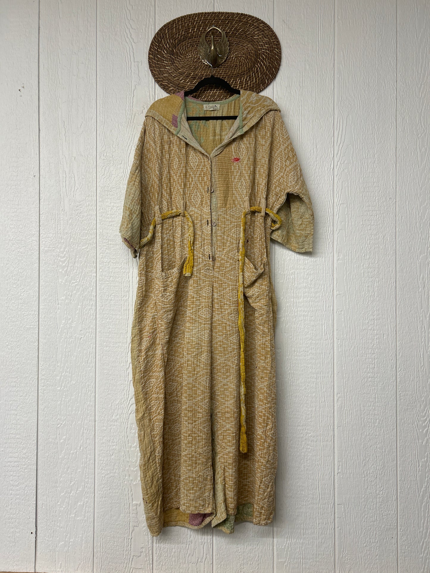 Alchemi Pareo Kantha Zen Hoodie Jumpsuit 0826 006