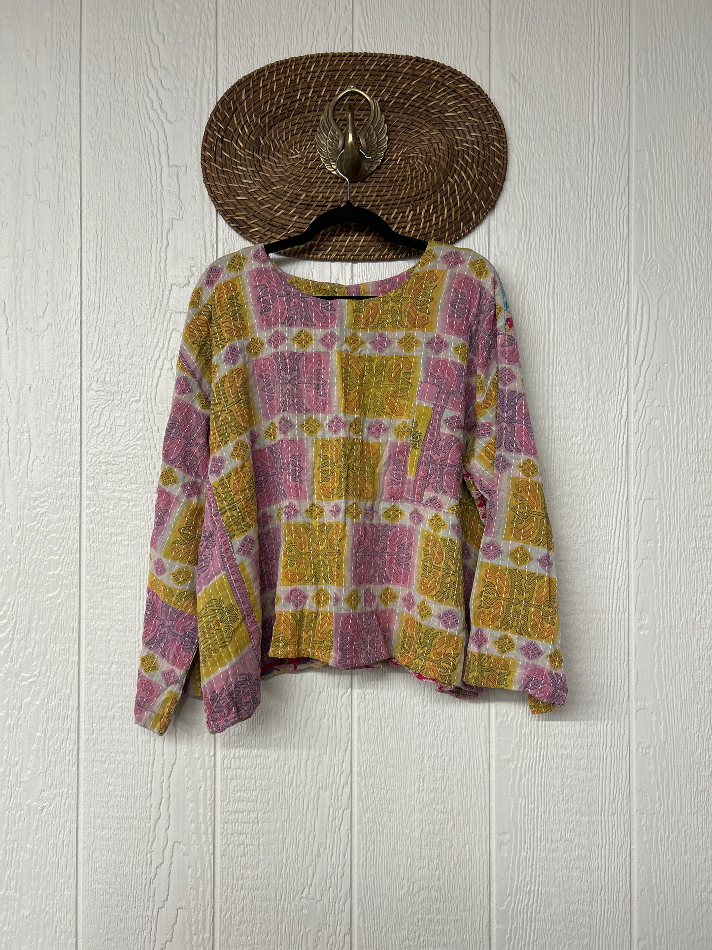 Pareo Kantha Wanderer Pocket Crop Top 0226 220