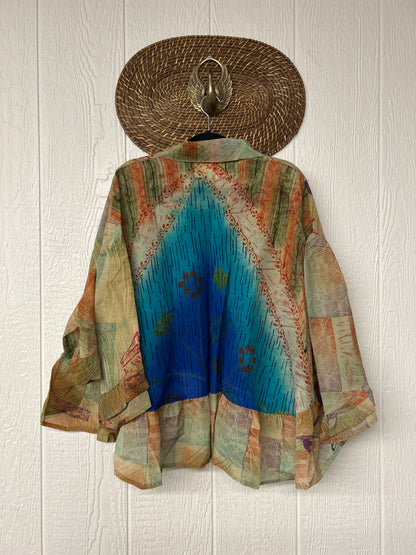 Crepe Sari Wild Rose Top 1225 189