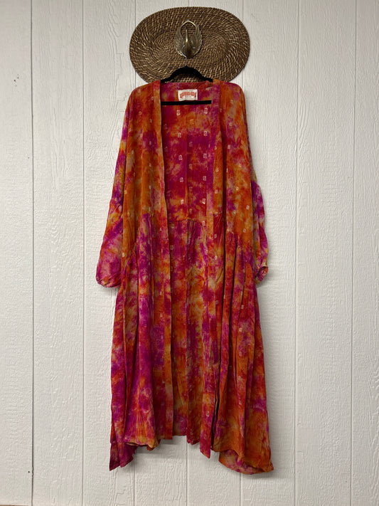 Crepe Sari Evermore Kimono 1026 094